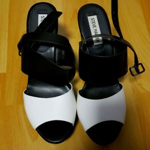 Black & White Steve Madden shoes